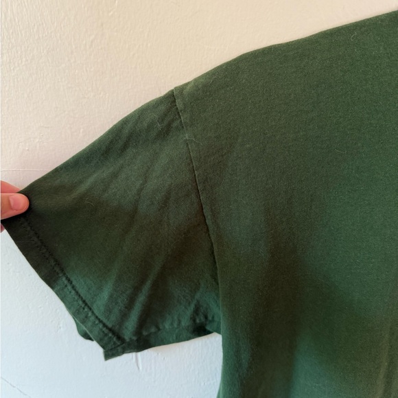 Vintage Embroidered Oxford University Green Collegiate T-Shirt The Varsity Shop - Picture 5 of 9